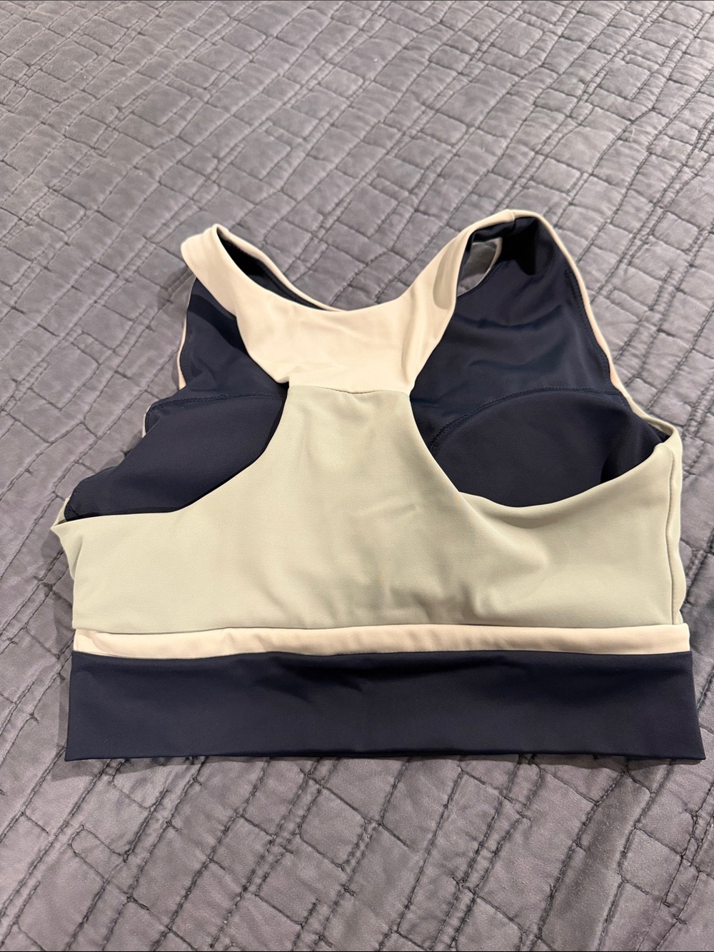 Colorblock High Neck Bikini Set - Picture 3 of 6
